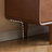 Retro design sense solid wood TV cabinet