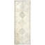 One-of-a-Kind Hand-Knotted 1960s 4'9" x 12'10" Runner Wool Area Rug in Beige/Brown