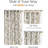 Linen Blend Semi-Sheer Rod Pocket French Country Floral  Curtains-748264579-748264576