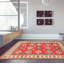 Tapis rouge foncé Malci Gazni 6 pi 9 po x 9 pi 10 po
