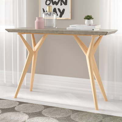 Outdoor Lena Concrete Console Table