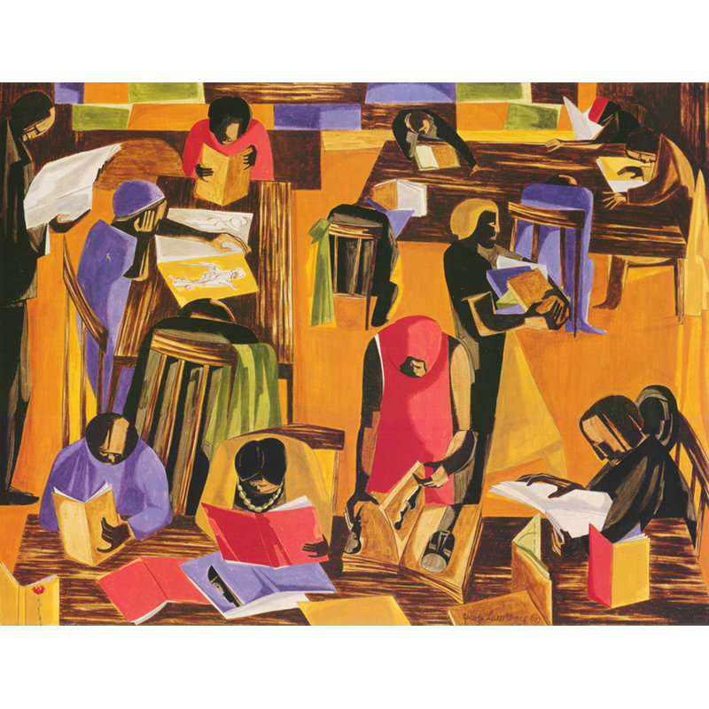 Bibliothèque, 1960