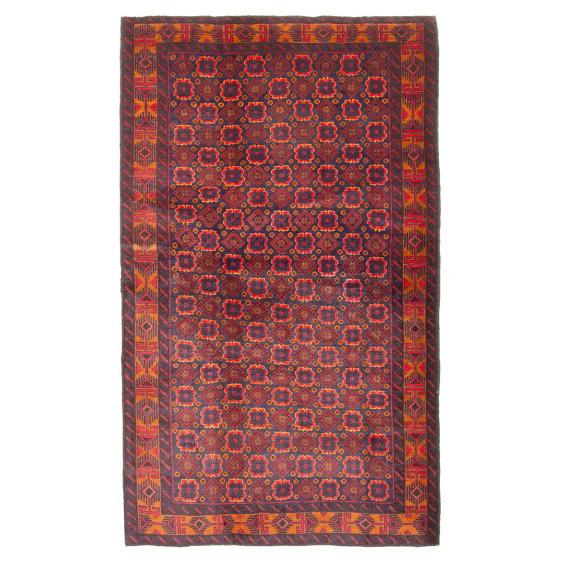 Teimani  Navy Rug 4'1" x 6'11"