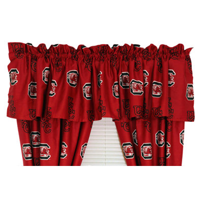 NCAA Tailored Window Valance