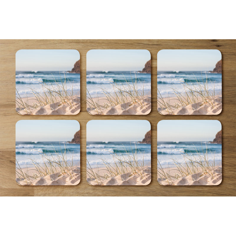 Dragut Square 6 Piece Coaster Set