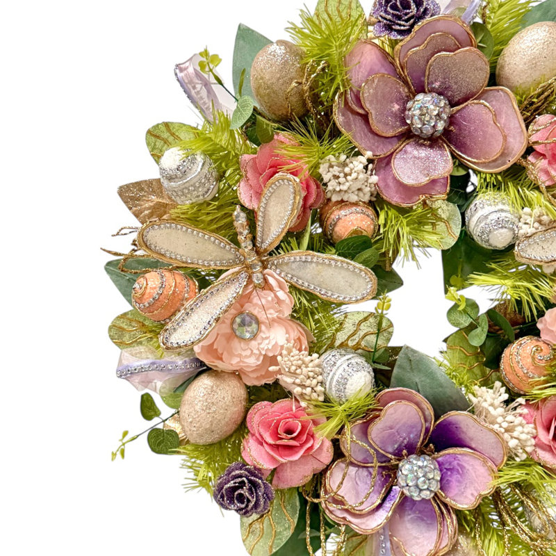 Couronne florale de Pâques