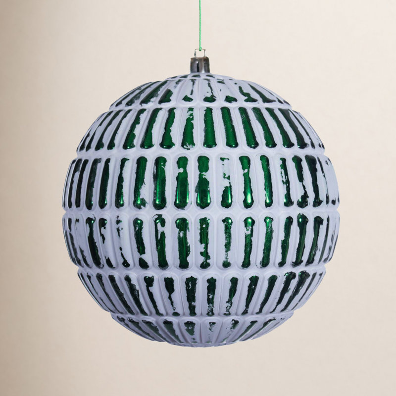 Boule, H 6 po x l 6 po x P 6 po, Vert émeraude