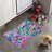 Preppy Flutter Patterns - 1 Piece Bone Shape Feeding Mat-101344089