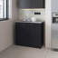 Base de meuble-lavabo à 2 portes avec tablette intérieure-60220959