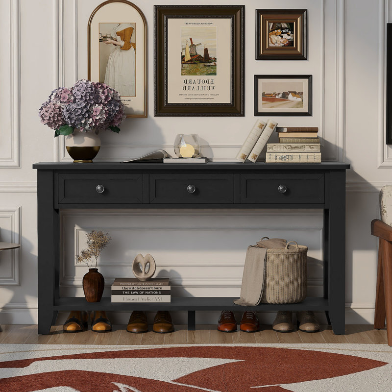 Console de vestibule moderne U_Style, Noir