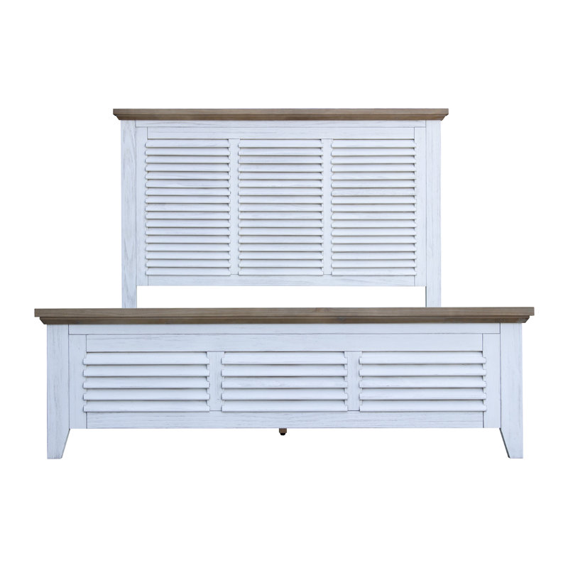 Milne Solid Wood Standard Bed, Queen