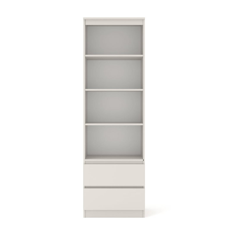 195cm H x 60cm W Composite Bookcase, Cashmere