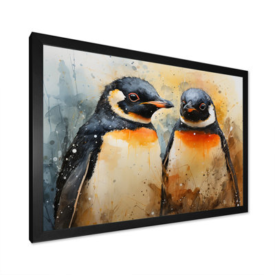 Portraits de pingouins curieux II