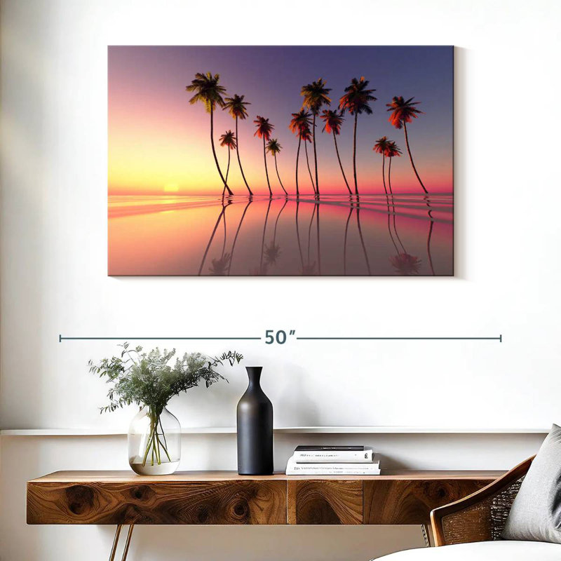 Gillard Gradient Sunset Palm Trees