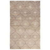 Reign Geometric Area Rug in Brown