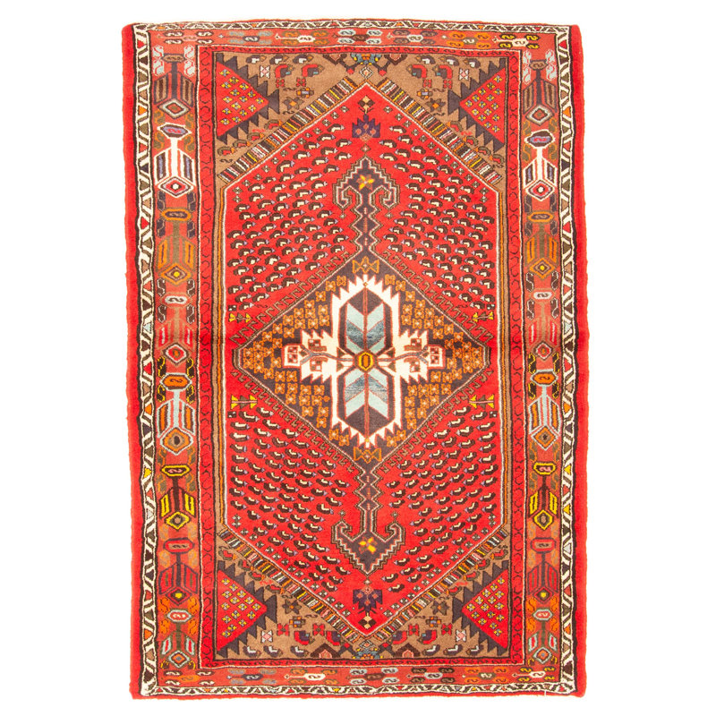 Tapis rouge Anadol 4 pi 4 po x 6 pi 5 po