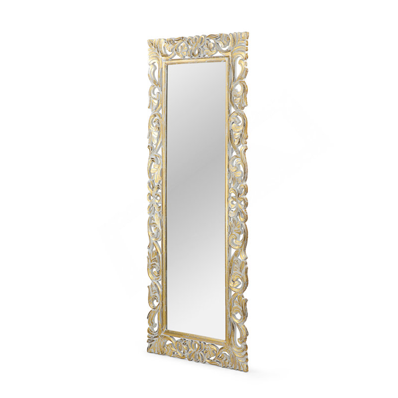 RECTANGLE CARVED MIRROR