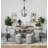 Hillyer 5 - Light Lantern Geometric Chandelier