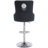 Markfrancis Swivel Upholstered Adjustable Height Counter Stool with Metal Frame-849847994