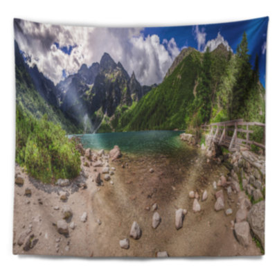 Landscape Polyester Tapestry