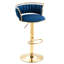 Tabouret de bar pivotant avec dossier Ginko-879315310-882844526