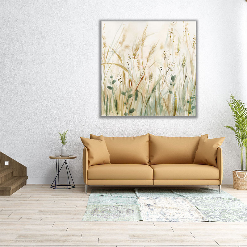 «In the Meadow», reproduction d'art sur toile, H 20 po x l 20 po