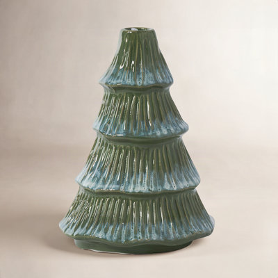 Tree Frost Candleholder 4.25"x 4.5"