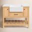 Ensemble de meuble-lavabo simple 42 po Pelaghia-171618735