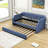 Brisais Twin Daybed with Trundle-1600300443