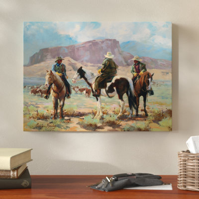 " Three Cowboys " by Carolyne Hawley