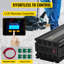 Onduleur de puissance, onduleur à onde sinusoïdale modifiée de 2500 W, courant continu de 24 V à CA
