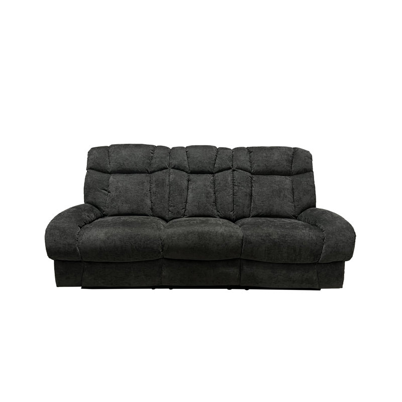 Fabric Electric Sofa, Grey, 3