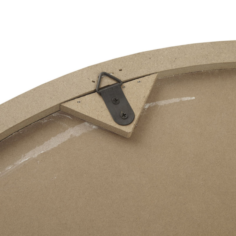 Round Two-Tone Medallion Wall Decor