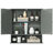 Leshanti Wall Bathroom Cabinet-1792895391