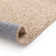 Machine Washable Tufted Rug, Plain, Brown