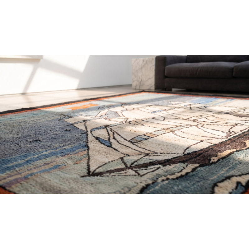 Tapis crocheté Artistique Antique