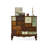 Retro Solid Manufactured Wood Accent Cabinet