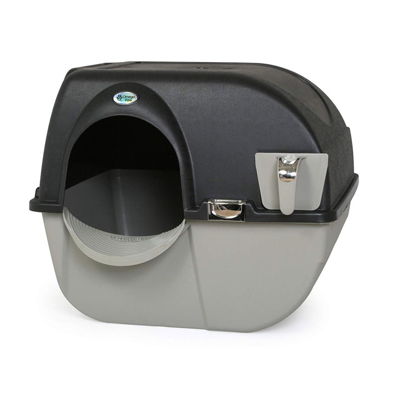 Bac à litière autonettoyant Roll N Clean Omega Paw EL-RA20-1, grand