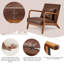 64.77cm Wide Armchair with Cushion-92483382