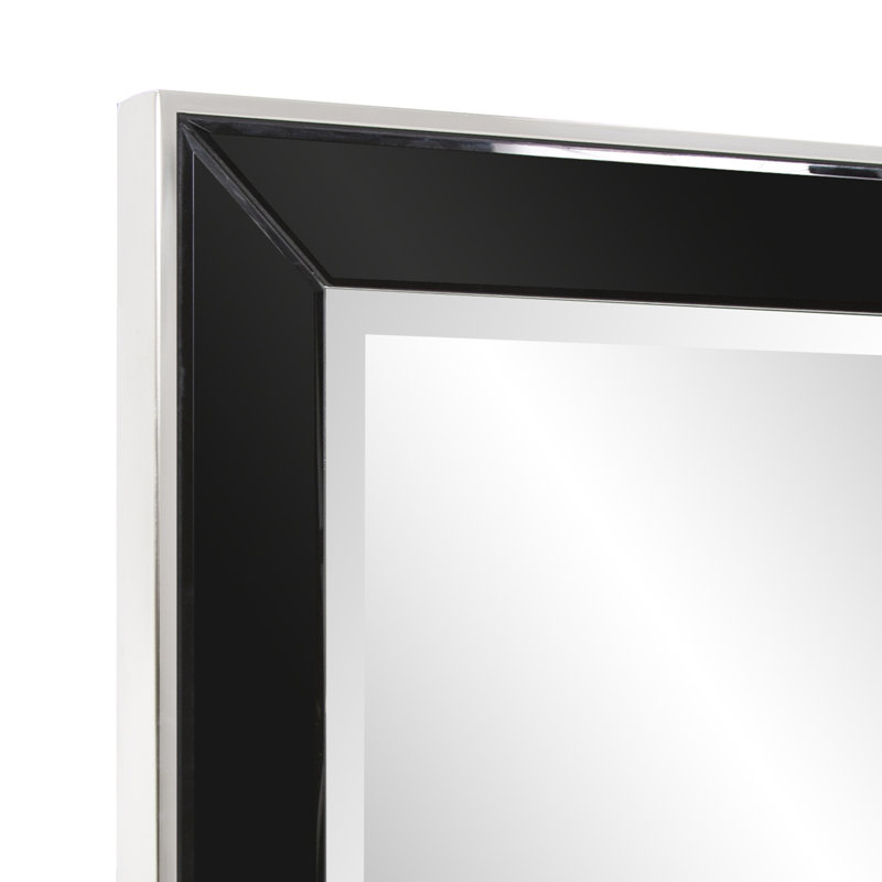 Miroir biseauté, Noir, noir, noir, noir