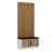Modern Hall Stand, Walnut Color, 35.4 x 82.7 x 13.8 inches | 100% Melamine Coated Particle Board, Thickness: 0.7 inches | Stylish and Functional Storage Solution for Entryway, Contemporary Novelty Design-102346866