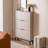 Beige Solid wood Shoe Storage