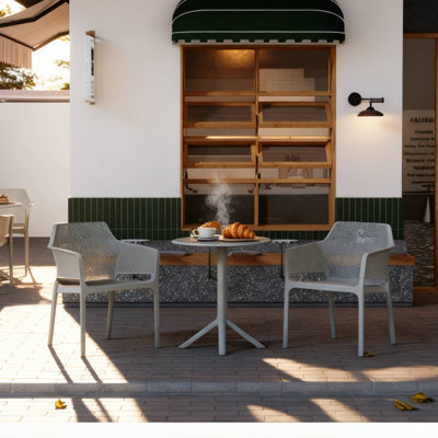 Ensemble de chaises bistro de qualité supérieure 3 pièces, idéal pour les gorges de patio et les chaises de jardin