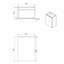 Meuble-lavabo autoportant pour salle de bain moderne 20 po-256104416