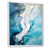 Cadre flottant blanc