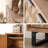 Simple multi-functional large capacity sideboard