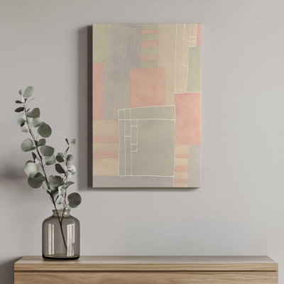 Reproduction d'art sur toile «Delicate Exchange I» par Michael Willett