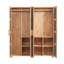 Frieder 4 Door Manufactured Wood Wardrobe-163640825