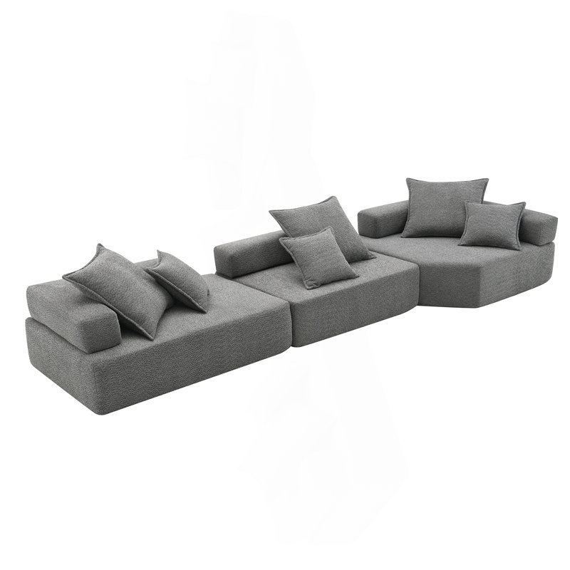 Boneless Oversized Modular Sectional Sofa
