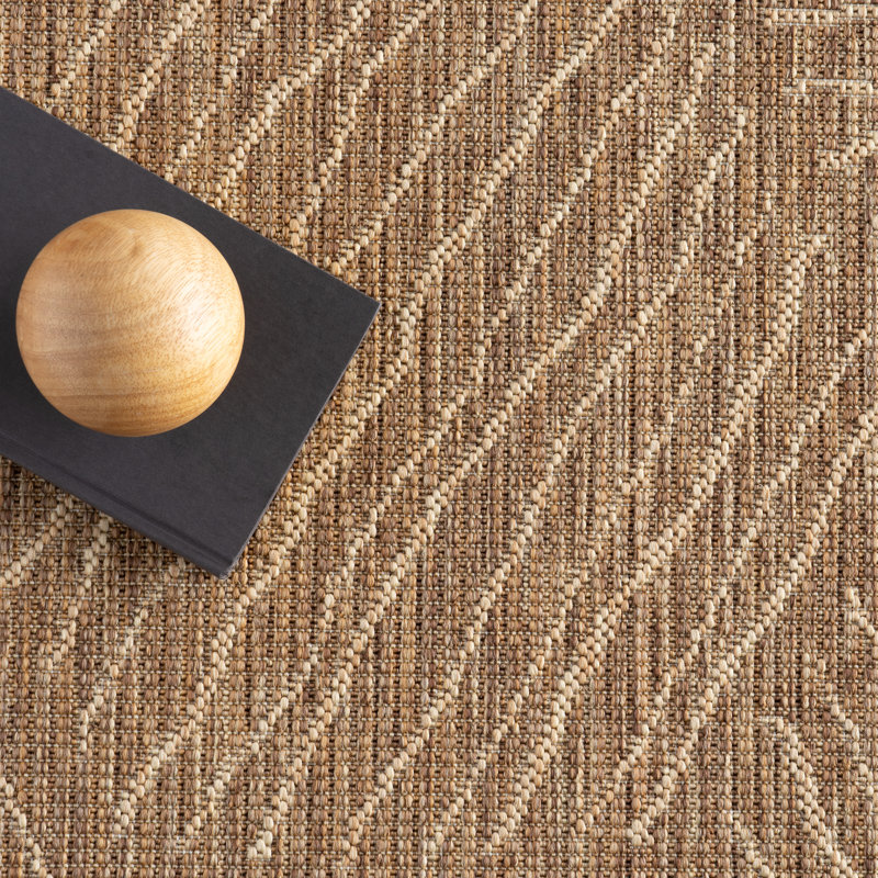 Wynette Geometric Indoor/Outdoor Area Rug, Rectangle 8' x 10'